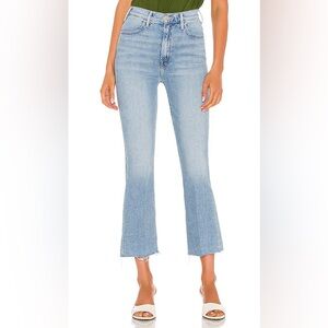 mother | hustler ankle fray